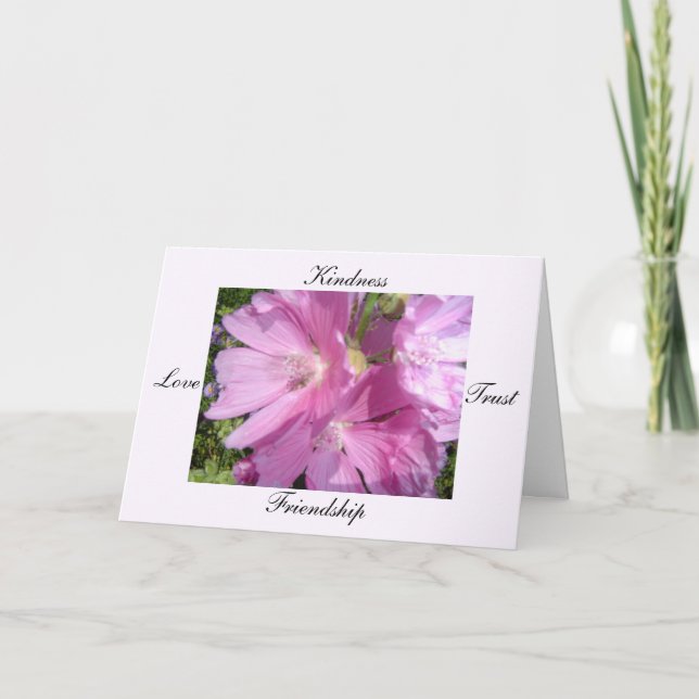 Freundschaftskarte Karte (Vorderseite)