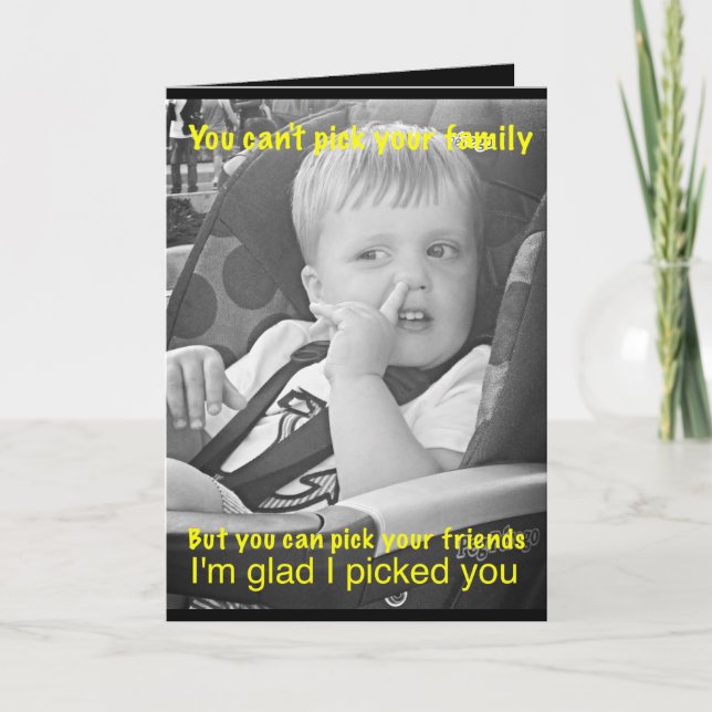 Freundschaftskarte Karte (Vorderseite)