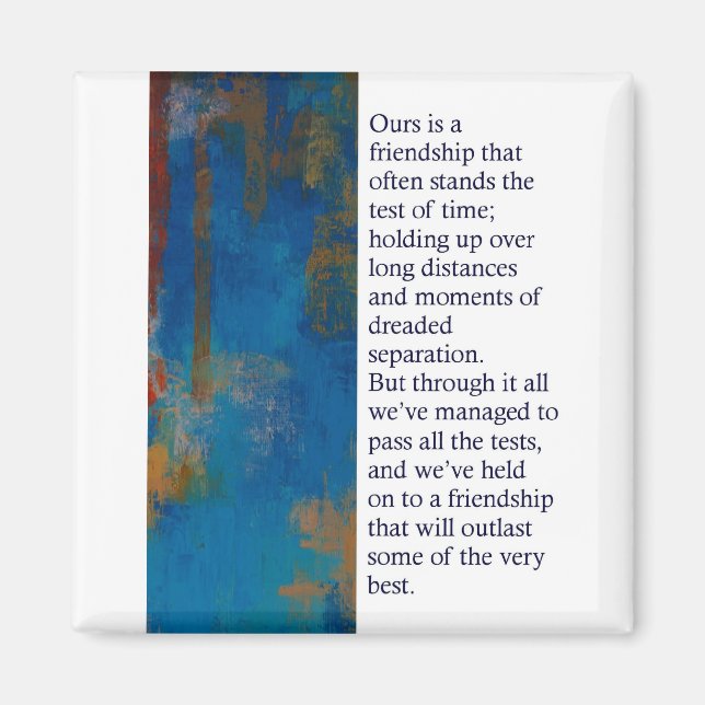 Freundschaftsmagnet Magnet (Vorne)