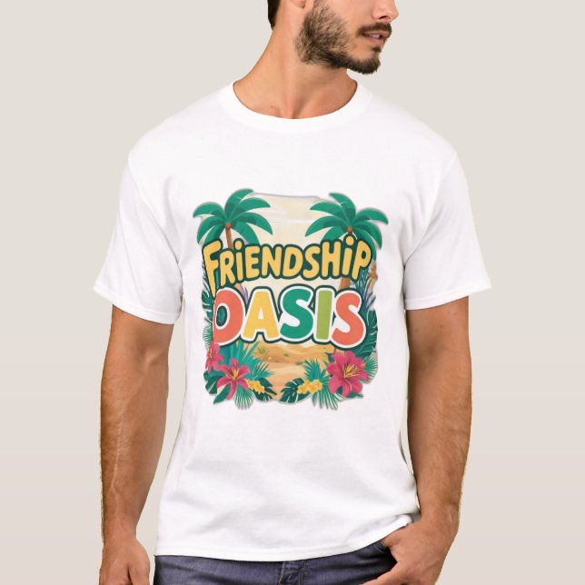 Freundschaftsoase T-Shirt (Vorderseite)