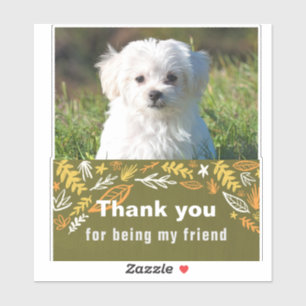 Freundschaftstag Aufkleber