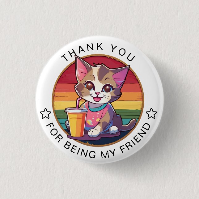 Freundschaftstag Button (Vorderseite)