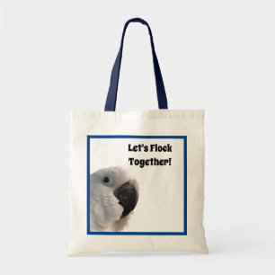 Freundschaftstag Cockatoo Flock - Funny Foto Tragetasche