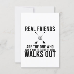 Freundschaftstag echte Freunde Einladung