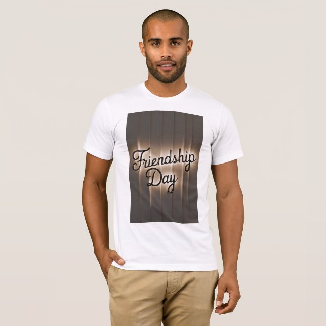 Freundschaftstag Sonderdesign T - Shirt (Vorne ganz)
