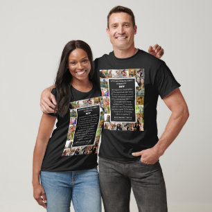 Freundschaftswürdigung BFF 22 Fotocollage T-Shirt