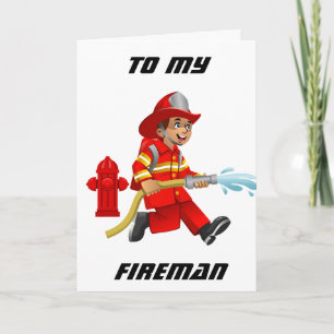 FREUNDTAG **HOTTIE** & MEIN FAV FIREMAN KARTE