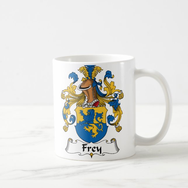 Frey Familienwappen Kaffeetasse (Rechts)