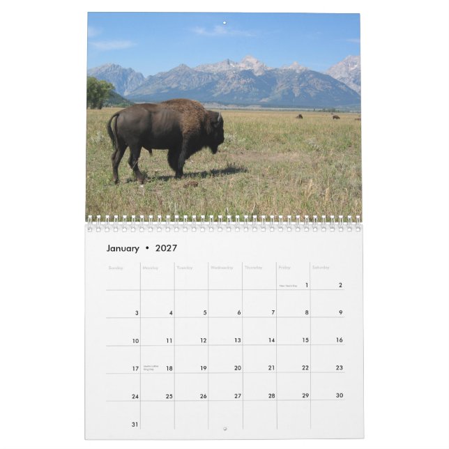 Frey Ferien Kalender (Jan 2027)
