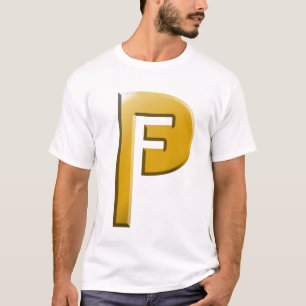 Frey Produktions-Goldlogo-T-Shirt T-Shirt