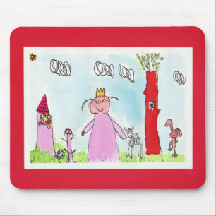 Freya, das Mousepad zeichnet