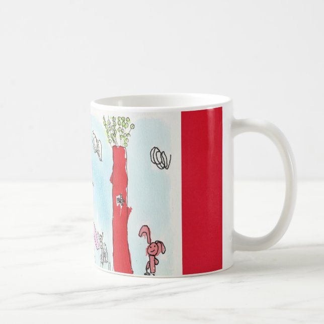 Freya, das Tasse zeichnet (Rechts)