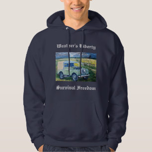 "FREYA" Reihe 1 LKW-Fahrerhaus-Land RoverHoodie. Hoodie