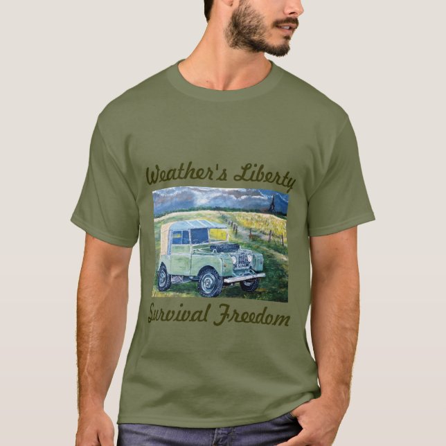 "FREYA" Reihe 1 LKW-Fahrerhaus-T - Shirt (Vorderseite)