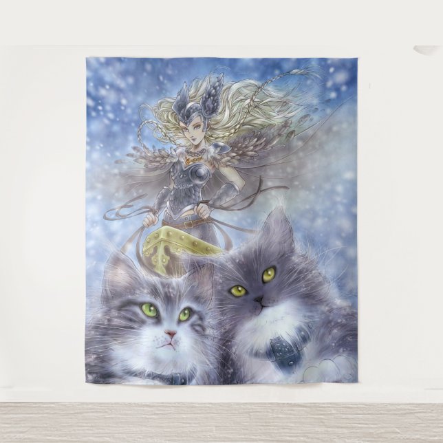 Freya-Tapest Wandteppich (Vorderseite)