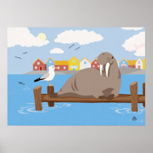 Freya the Walrus - Poster