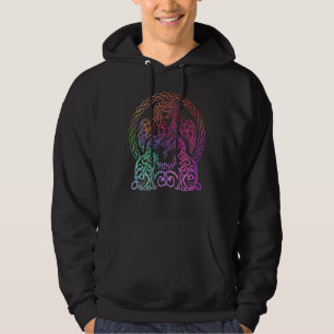 Freya Viking Goddess Freyja Norse Mythology Rainbo Hoodie