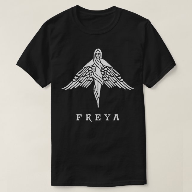 Freya Viking Goddess T-Shirt (Design vorne)