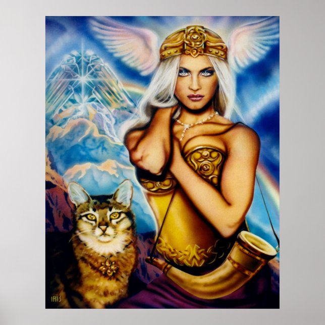 Freya von Lisa Iris Poster (Vorne)