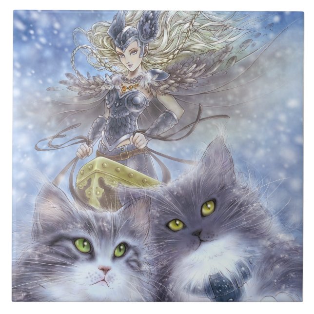 Freyja Fliese (Vorderseite)