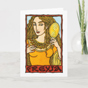 Freyja Greeting Card Karte