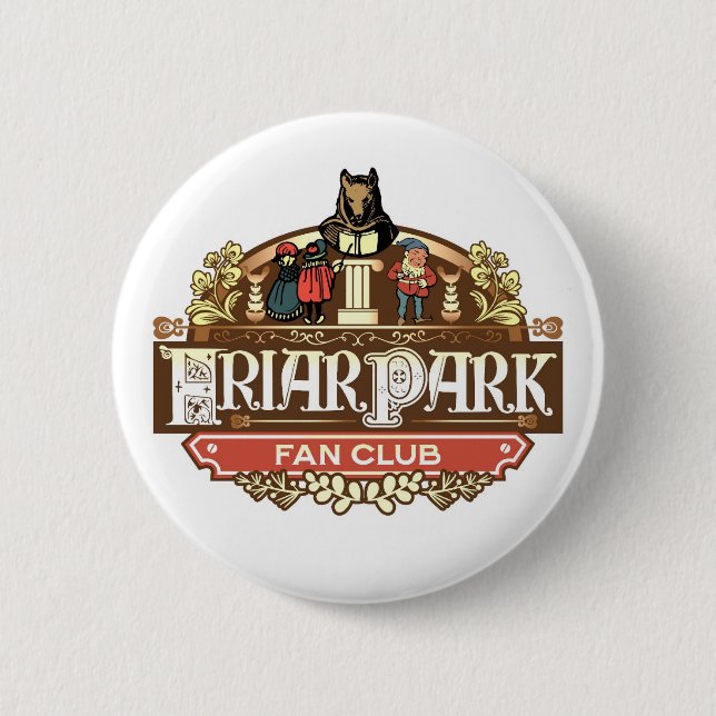 Friar Park Fan Club Button (Vorderseite)