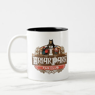Friar Park Fan Club Zwei-Ton-Becher Fan-Geschenk Zweifarbige Tasse