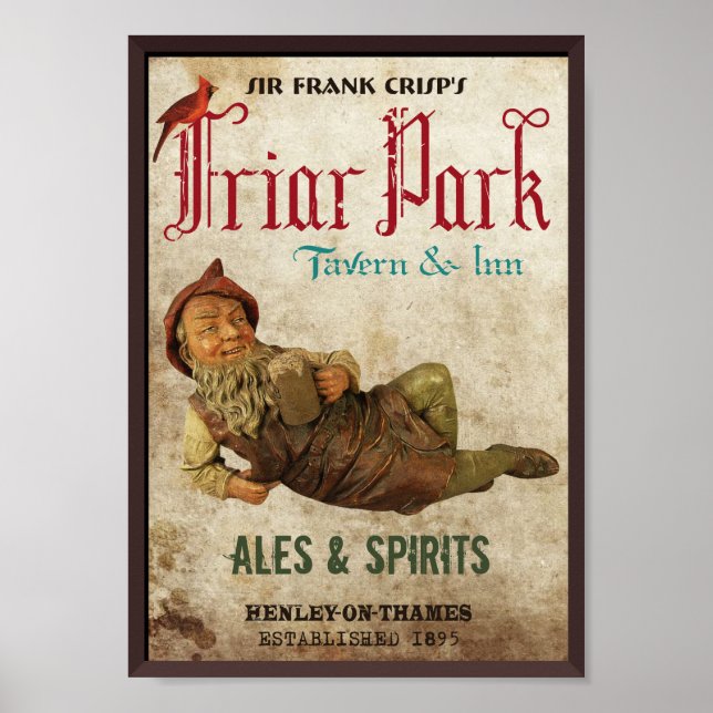 Friar Park Tavern & Inn Poster (Vorne)