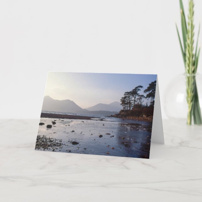 Friar's Crag Derwent Water England Karte (Vorderseite)