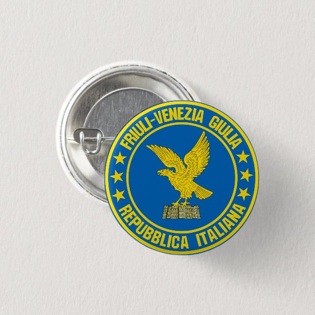 Friaul-Julisch Venetien Button (Vorne & Hinten)