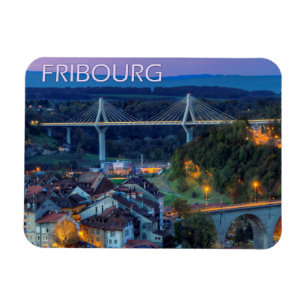 Fribourg Stadt, die Schweiz Magnet