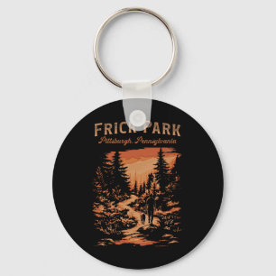 Frick Park Pittsburgh Pennsylvania Vintage Wandern Schlüsselanhänger