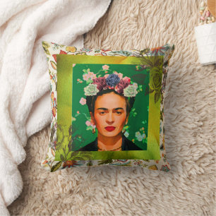Frida Blume Throw Kissen