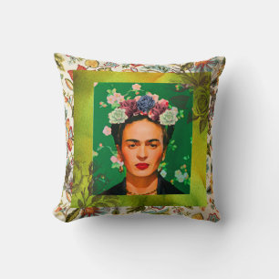 Frida Blume Throw Kissen
