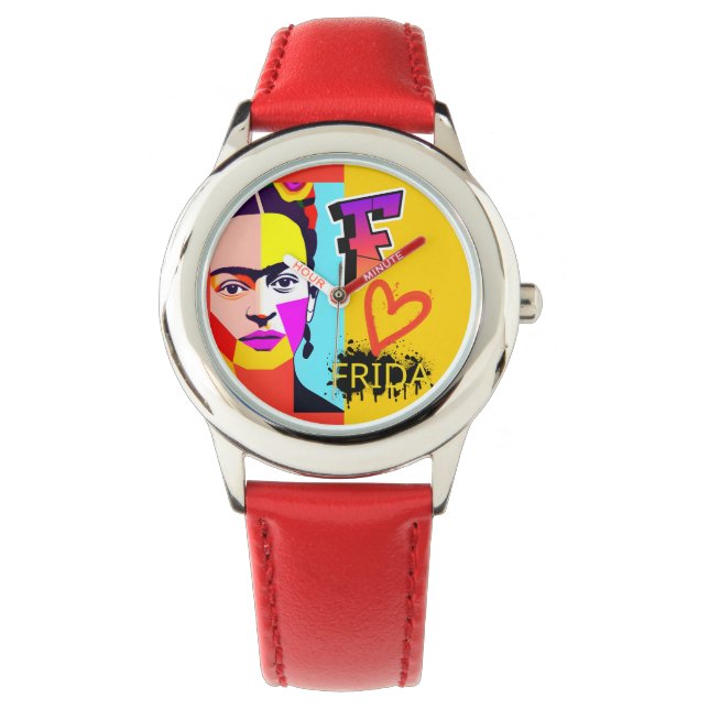 FRIDA COLORFUL ARMBANDUHR (Vorderseite)