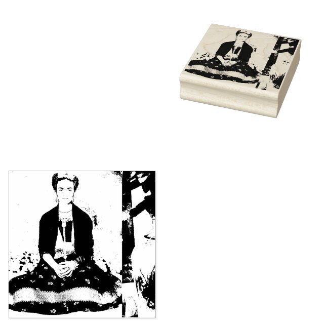 Frida Extravagant Gummistempel (Stempel)