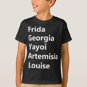 Frida Georgia Yayoi T-Shirt