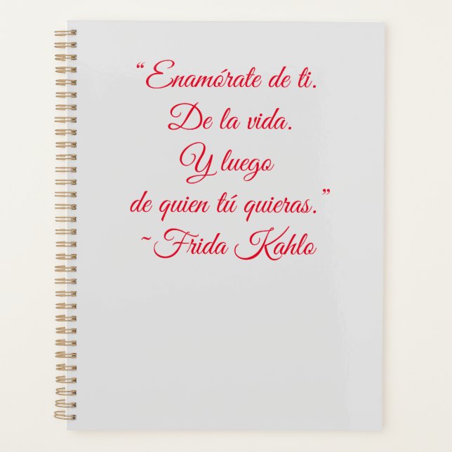 Frida Inspiriert Planer (Vorderseite)