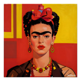 Frida Kahlo-2 Poster