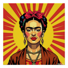Frida Kahlo-3 Poster