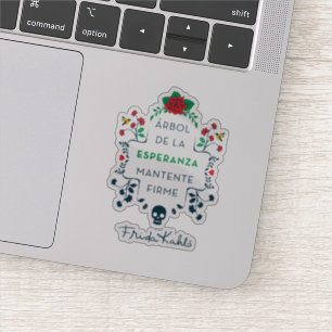 Frida Kahlo   Árbol De La Esperanza Aufkleber