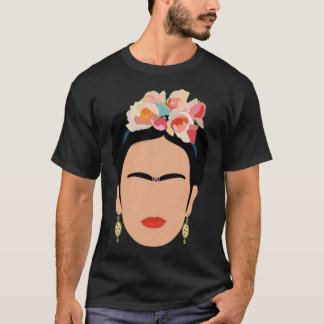 Frida Kahlo Aufkleber T-Shirt