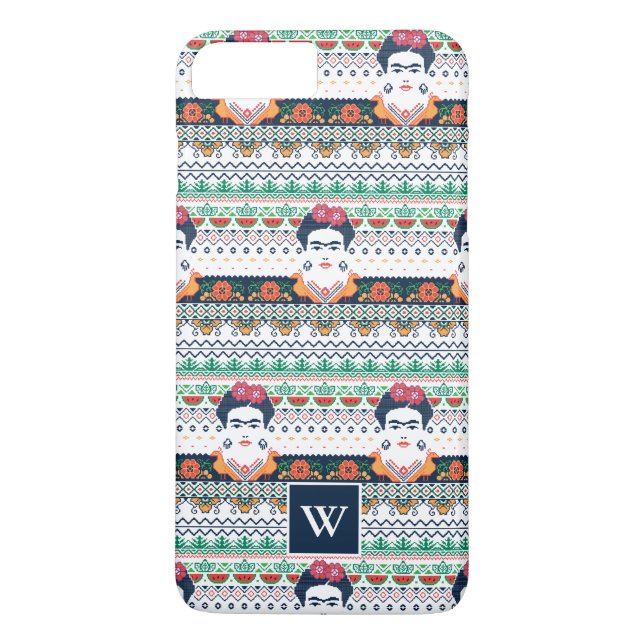 Frida Kahlo| Aztec Case-Mate iPhone Hülle (Rückseite)