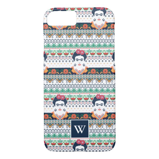 Frida Kahlo| Aztec Case-Mate iPhone Hülle (Rückseite)