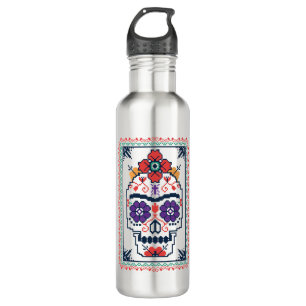 Frida Kahlo   Calavera Edelstahlflasche