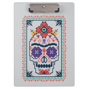 Frida Kahlo   Calavera Klemmbrett