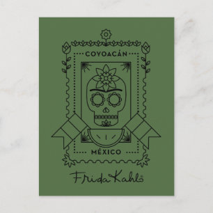 Frida Kahlo   Coyoacá n Postkarte