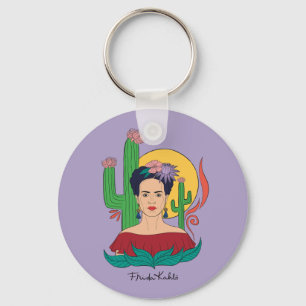 Frida Kahlo Desert Graphic Schlüsselanhänger