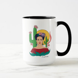 Frida Kahlo Desert Graphic Tasse