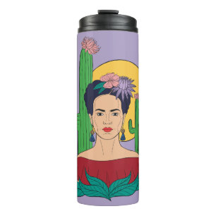 Frida Kahlo Desert Graphic Thermosbecher